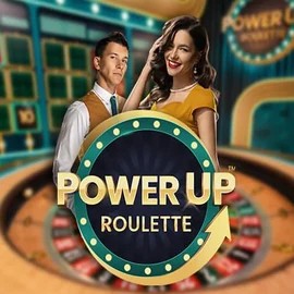 PowerUP Roulette slot visual from Pragmatic Play available on yepcasinoo.com