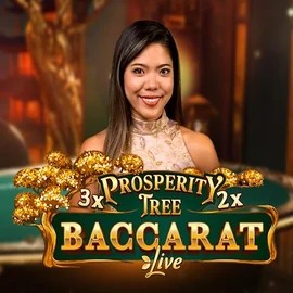 Prosperity Tree Baccarat logo by Evolution at Yep Casino